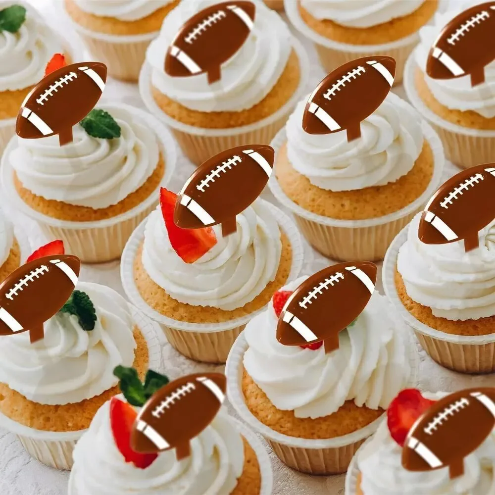Football Molded Party Picks Football Cocktail Picks 300 PCS pack